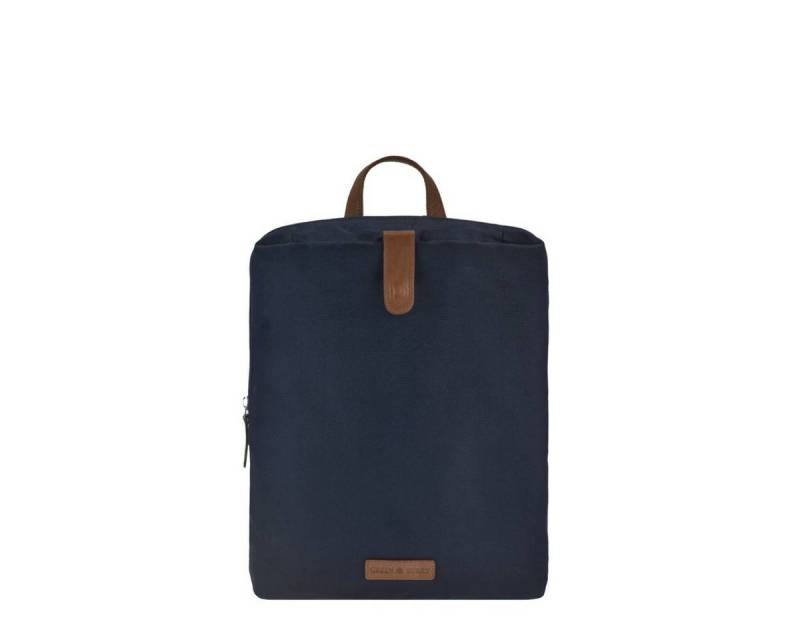 Greenburry Freizeitrucksack "Eva" leichter Nylonrucksack, Rucksack 26x30cm, kleiner Damenrucksack Cityrucksack klein, blau von Greenburry