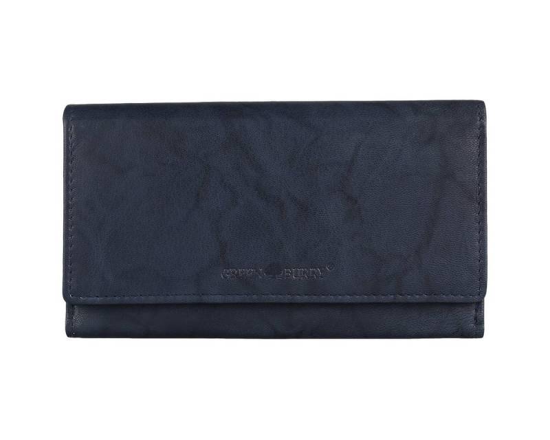 Greenburry Geldbörse Basic Damen Bügelbörse RFID Leder Geldbörse Portmonee 1881 von Greenburry