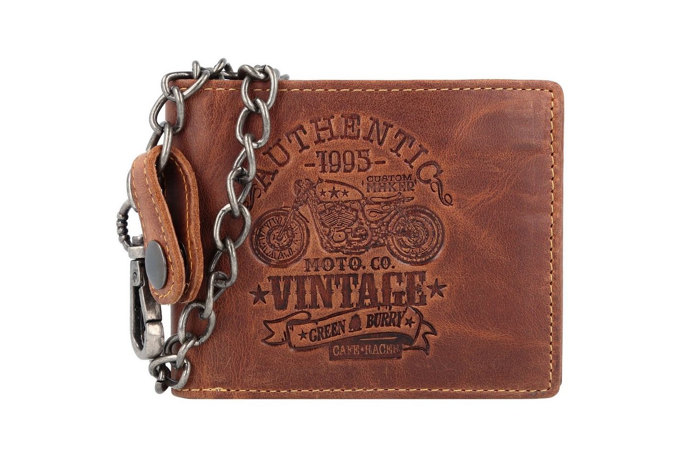 Greenburry Geldbörse Cafe-Racer, Leder von Greenburry