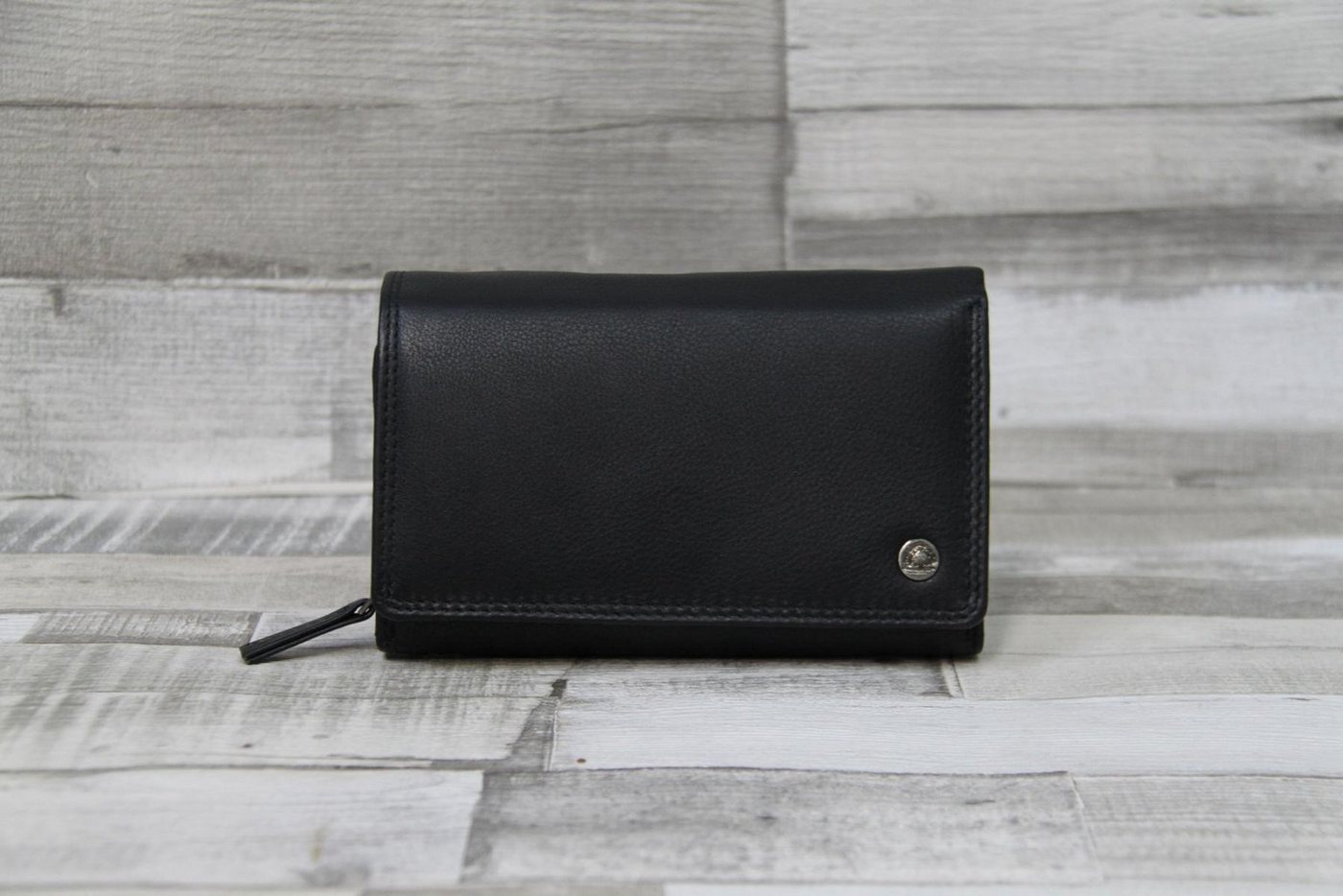 Greenburry Geldbörse Greenburry Spongy gr. Damenbörse black von Greenburry