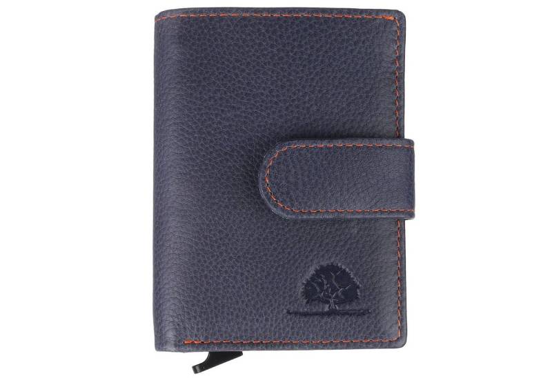 Greenburry Geldbörse RFID Leder Card-Slider Coin Kings Nappa Kartenetui 1150 von Greenburry