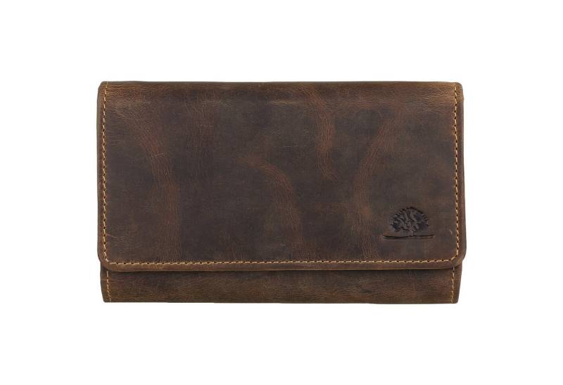 Greenburry Geldbörse Vintage Damen Leder Geldbörse Portemonnaie 1533-25 von Greenburry