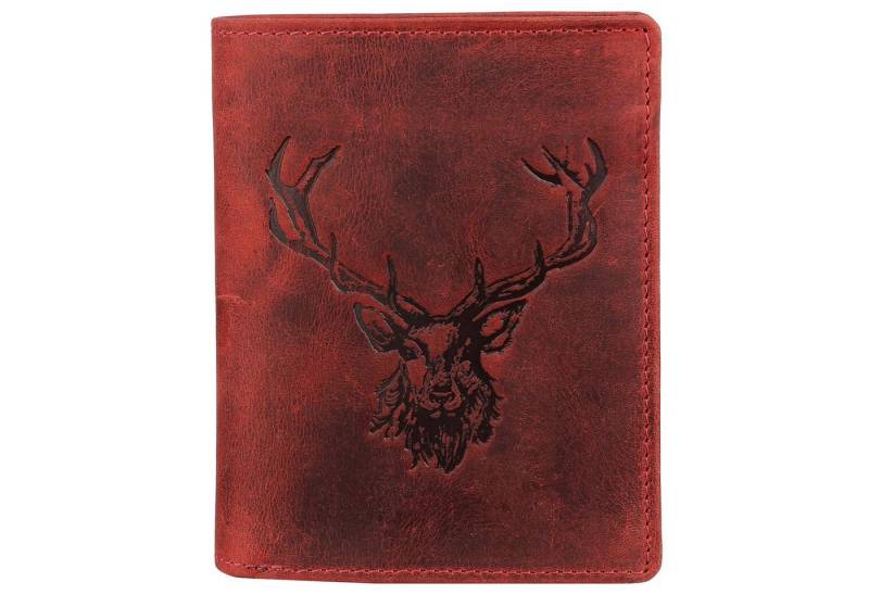 Greenburry Geldbörse Vintage Leder Geldbörse Portemonnaie 1701-RS von Greenburry