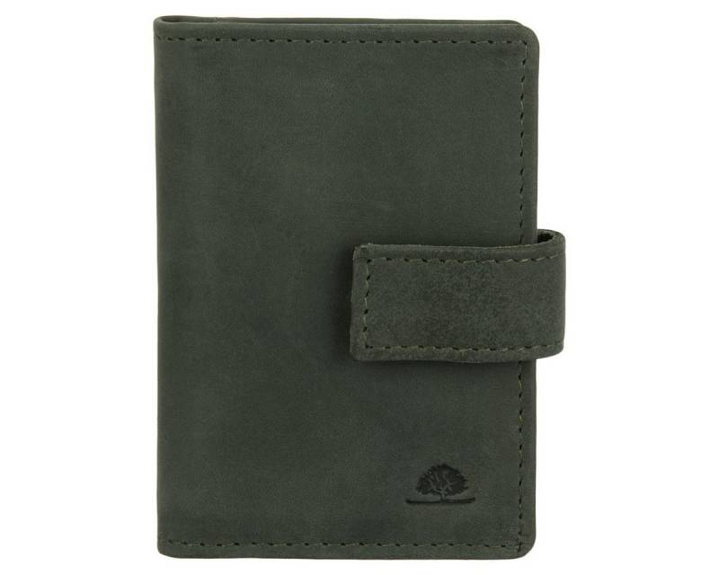 Greenburry Geldbörse Vintage Leder Kartenhalter Dollarclip Geldklammer RFID 1642 von Greenburry