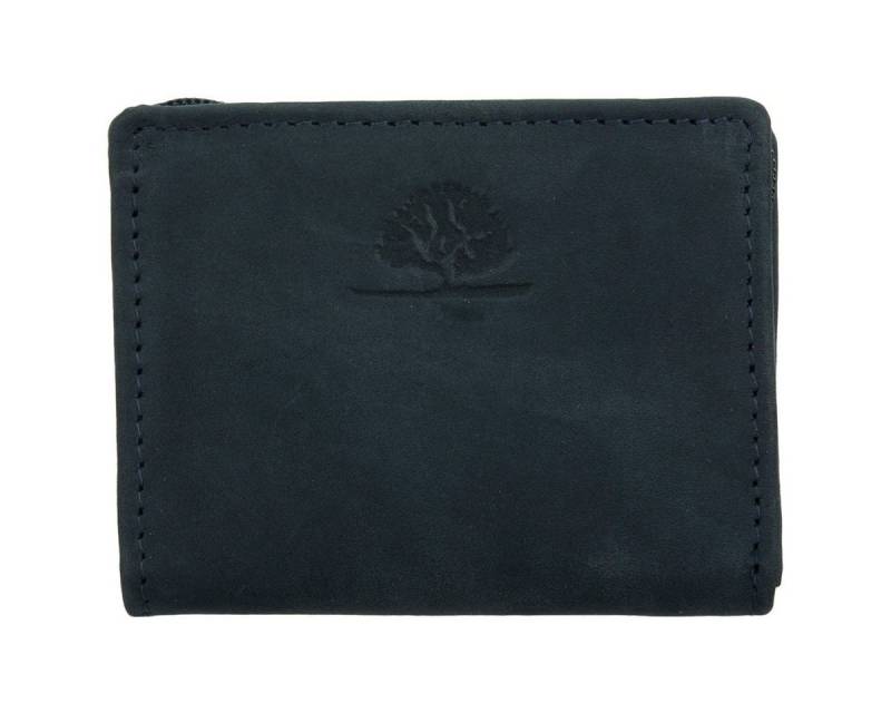 Greenburry Geldbörse Vintage Leder Minibörse kleine Münzbörse Coin Box 1683 von Greenburry