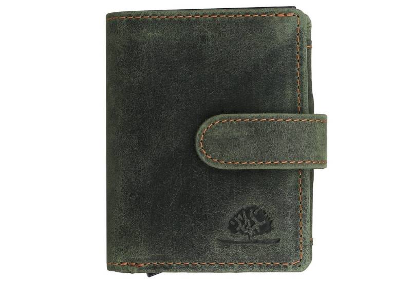 Greenburry Geldbörse Vintage RFID Leder Card-Slider Kartenetui 1686-RFID von Greenburry