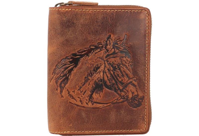 Greenburry Geldbörse Vintage, Leder von Greenburry