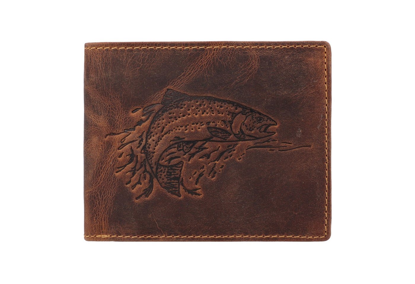 Greenburry Geldbörse Vintage Sternzeichen, Leder von Greenburry