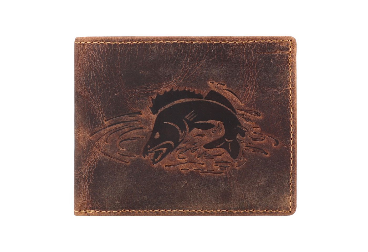 Greenburry Geldbörse Vintage Sternzeichen, Leder von Greenburry