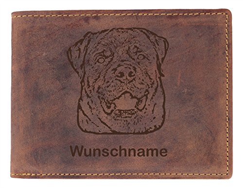 Greenburry Geldbörse mit Hunde Motiv Rottweiler von Greenburry