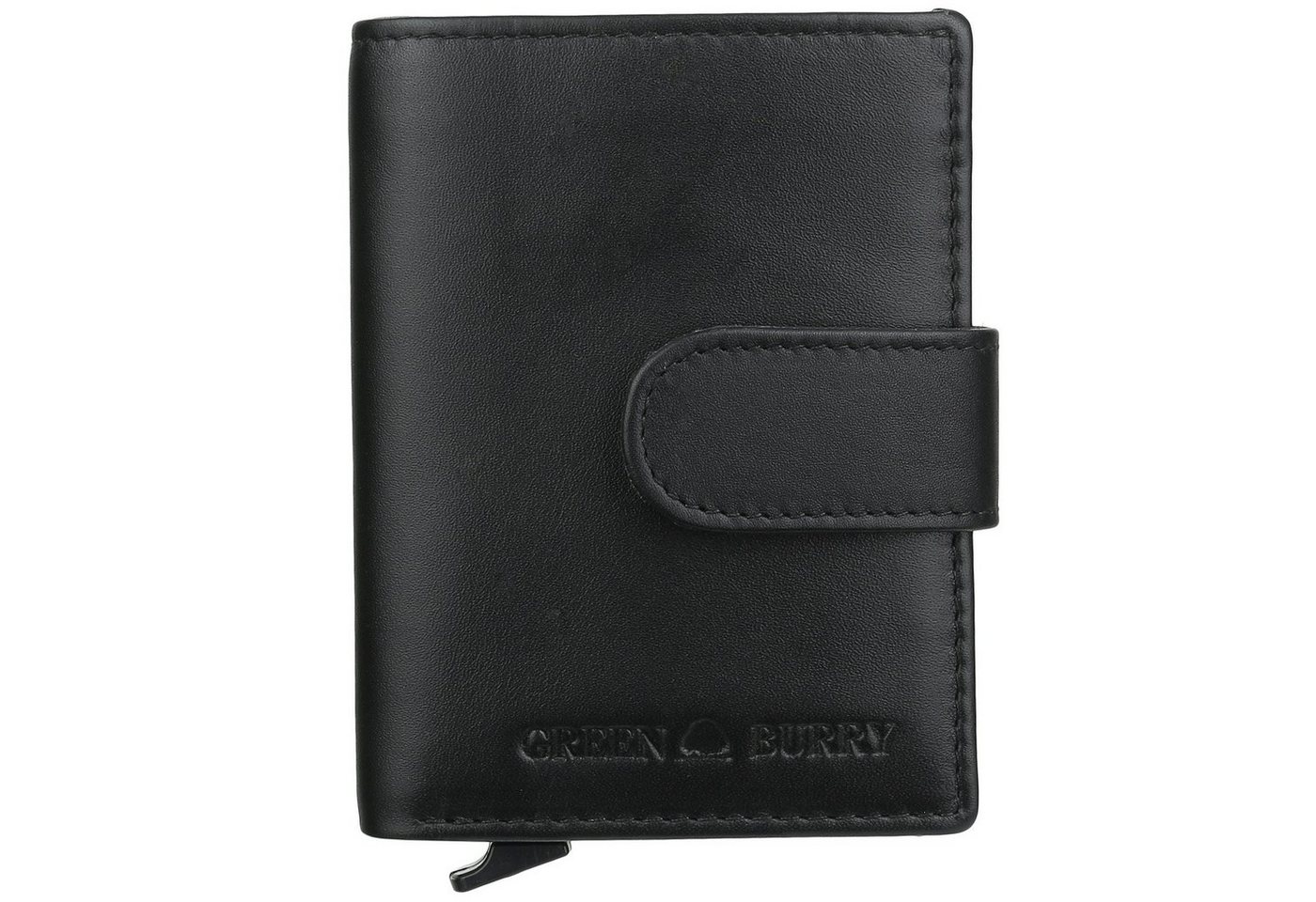 Greenburry Kartenetui RFID Leder Card-Slider Coin Royal Nappa Kartenetui 1135-20 von Greenburry