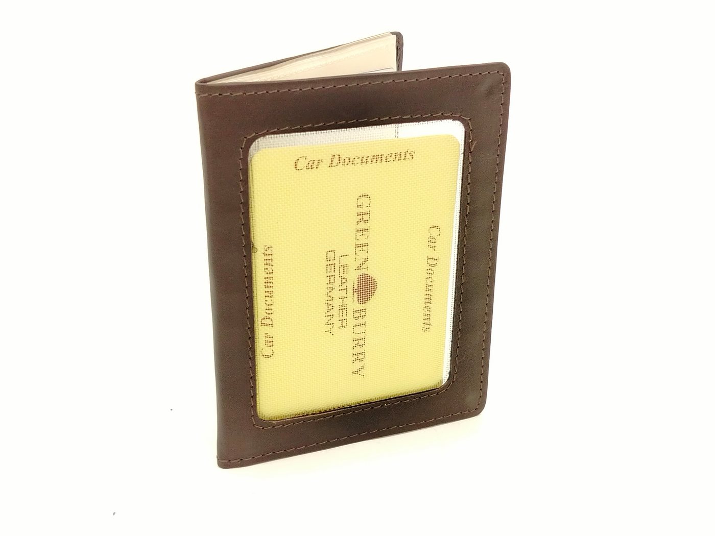 Greenburry Kartenetui SN Basic Ausweismappe braun von Greenburry