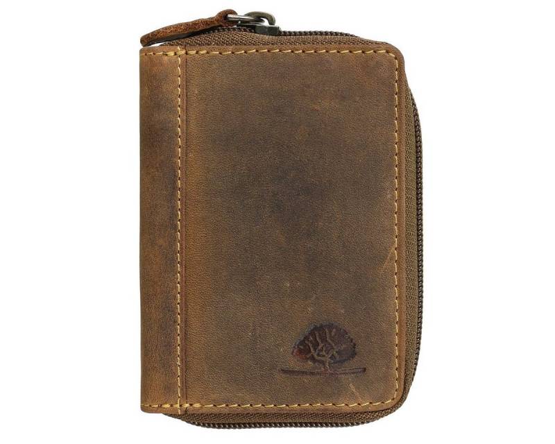 Greenburry Kartenetui Vintage RFID Leder Kartenetui Kreditkartenetui 1626-25 von Greenburry