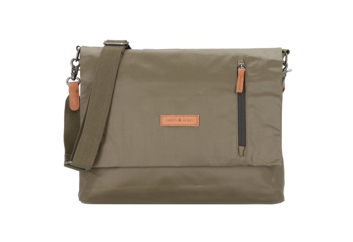 Greenburry Messenger Bag Aviator, Polyurethan von Greenburry