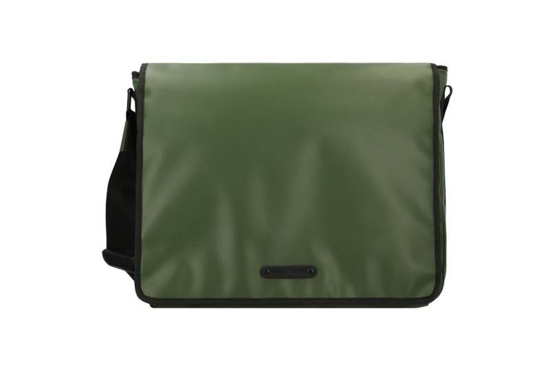 Greenburry Messenger Bag Upcycled Tarpaulin, Polyurethan von Greenburry