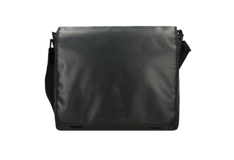 Greenburry Messenger Bag Upcycled Tarpaulin, Polyurethan von Greenburry