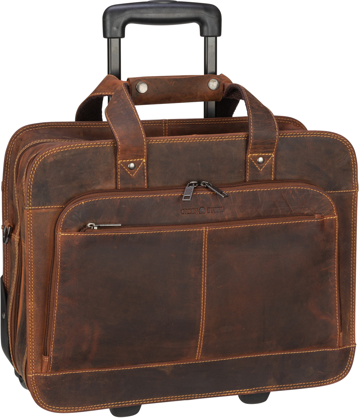 Greenburry Vintage 1549  in Braun (27.9 Liter), Pilotenkoffer von Greenburry