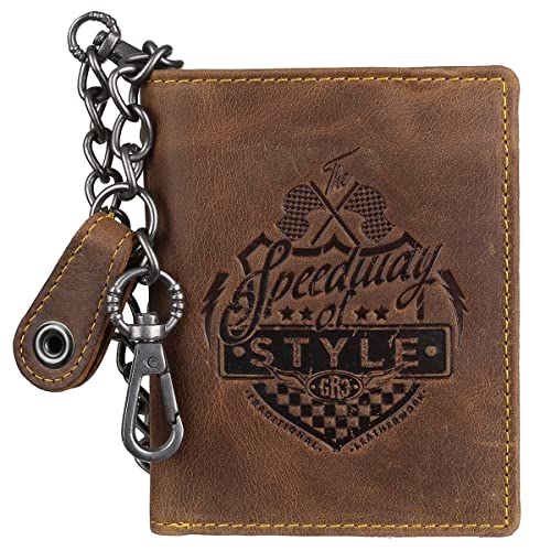 Greenburry Racing Collection Nashville Geldbörse RFID Leder 10 cm von Greenburry