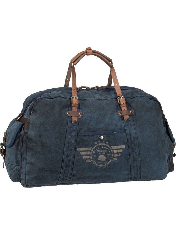 Greenburry Reisetasche Vintage Aviator 5899 Travelbag Blue Edition von Greenburry