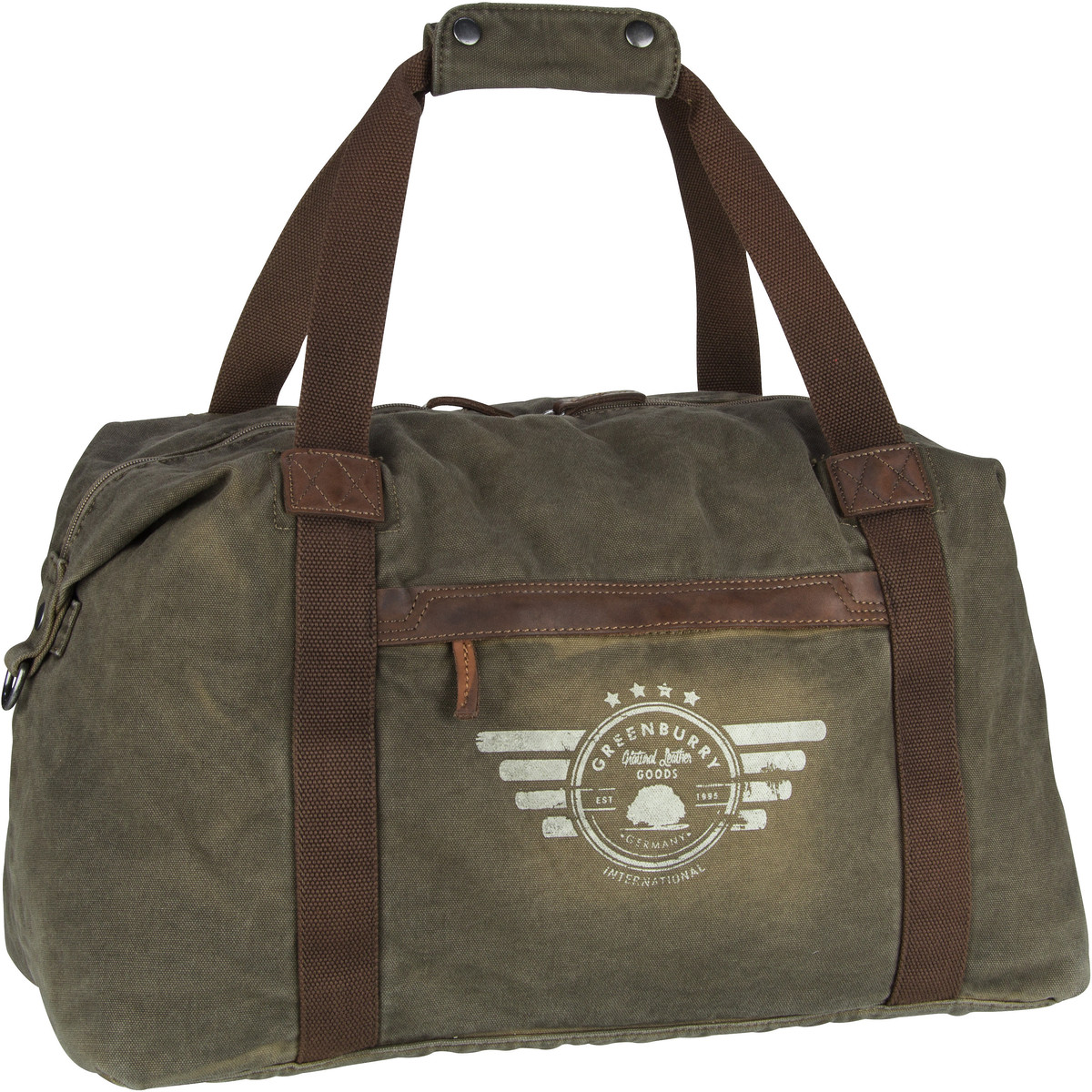 Greenburry Vintage Aviator 5909  in Oliv (81.9 Liter), Reisetasche von Greenburry