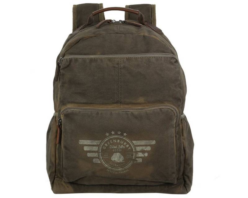 Greenburry Rucksack Aviator RV-BackPack XL Canvas Rucksack 5908 von Greenburry