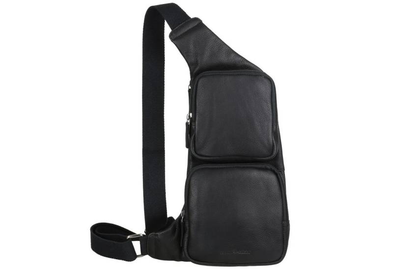 Greenburry Rucksack Basic Body Crossover Bag Leder Rucksack Backpack 1543-20 von Greenburry