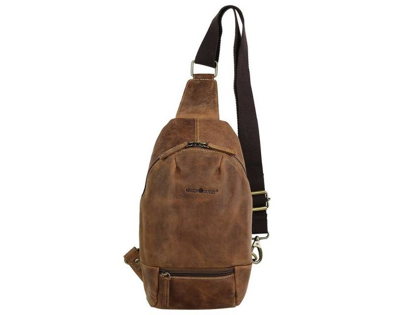 Greenburry Rucksack Vintage Body Crossover Bag Leder Rucksack Backpack 1612A-25 von Greenburry
