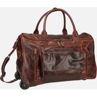 Greenburry - Rugged Trolley Traveller Teak Brown - Travel Bag  , von Greenburry