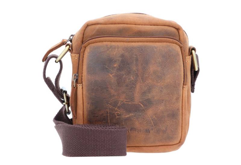 Greenburry Schultertasche Vintage, Leder von Greenburry