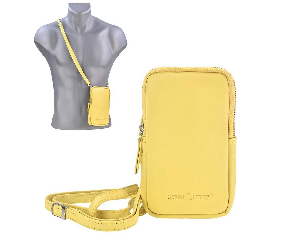 Greenburry Umhängetasche Nappa, Handytasche, Handy Umhänger, SlingBag von Greenburry