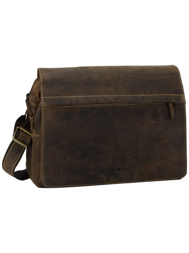 Greenburry Umhängetasche Vintage A4 Tasche, Messenger Bag von Greenburry