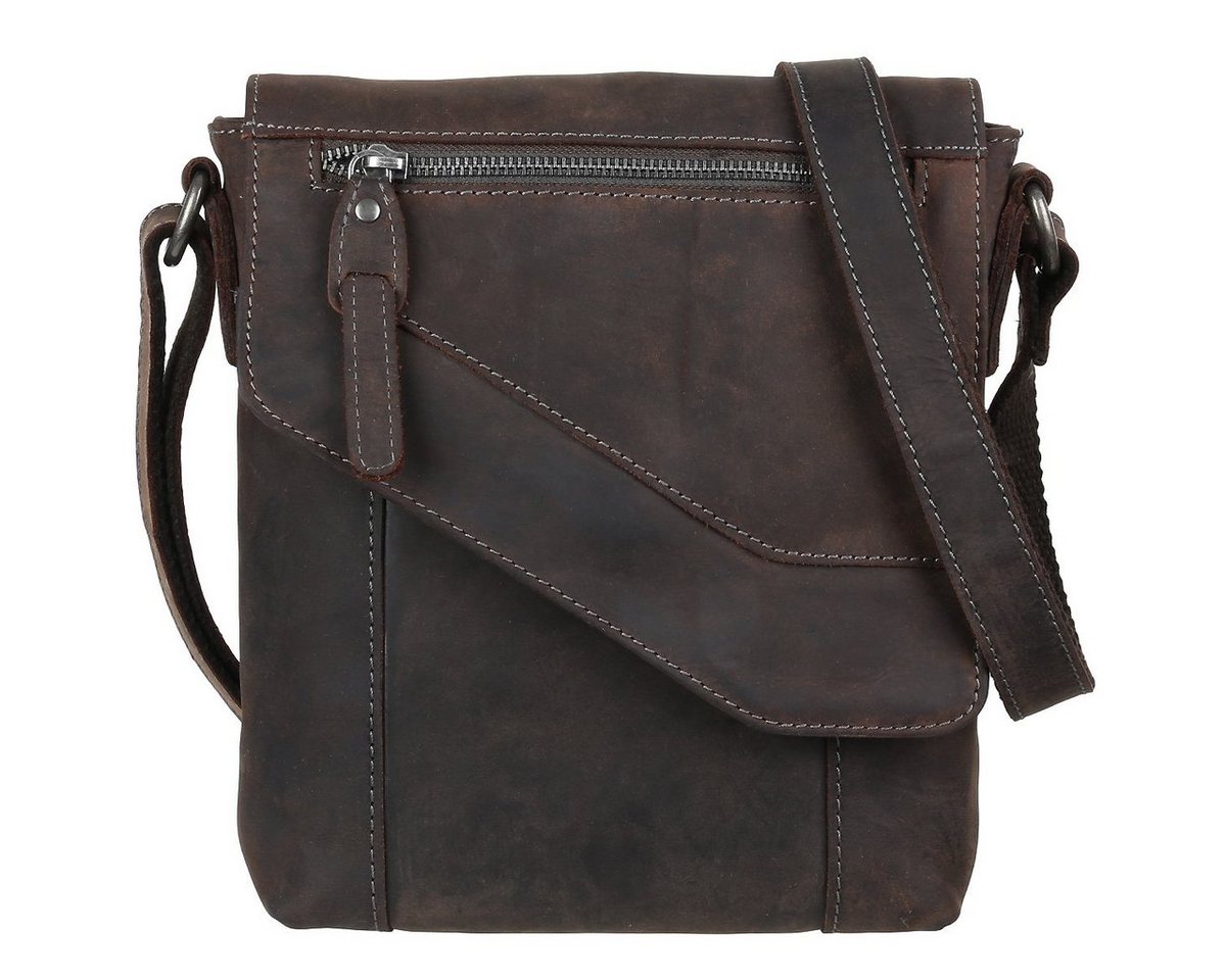 Greenburry Umhängetasche Vintage Revival Leder Umhängetasche Shoulderbag 1932-22 von Greenburry