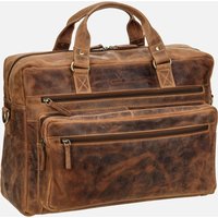 Greenburry  - Vintage 1539 Sattelbraun - Aktentasche  , 33.1 l von Greenburry