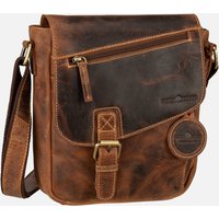 Greenburry  - Vintage 1540 Revolver Bag S Sattelbraun - Crossbody Bag  , 4.2 l von Greenburry