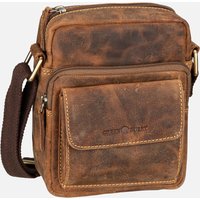 Greenburry  - Vintage 1542 Travel Sattelbraun - Umhängetasche  , 2.7 l von Greenburry
