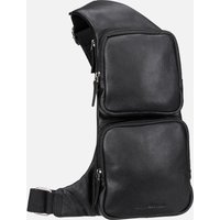 Greenburry  - Vintage 1543 Bodybag Schwarz - Sling Bag  , 5.7 l von Greenburry