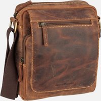 Greenburry  - Vintage 1554 Sattelbraun - Umhängetasche  , 4.7 l von Greenburry