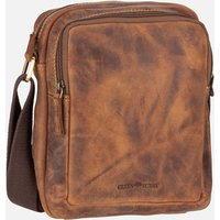 Greenburry  - Vintage 1555 Sattelbraun - Umhängetasche  , 5 l von Greenburry