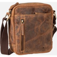 Greenburry  - Vintage 1556 Sattelbraun - Umhängetasche  , 2.7 l von Greenburry