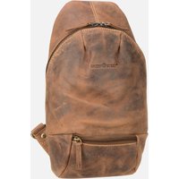 Greenburry  - Vintage 1612A Sattelbraun - Sling Bag  , 6.2 l von Greenburry