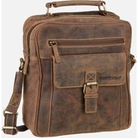 Greenburry  - Vintage 1665 Large Sattelbraun - Umhängetasche  , 8.7 l von Greenburry