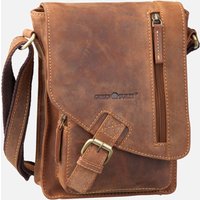 Greenburry - Vintage 1712 Brown - Crossbody Bag  , 2.7 l von Greenburry