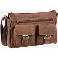 Greenburry  - Vintage 1769 Pocketbag Sattelbraun - Crossbody Bag  , 4.5 l von Greenburry
