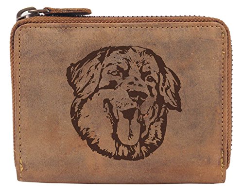 Greenburry Vintage Damen Geldbörse Portemonnaie Braun 13x10x3 cm von Greenburry