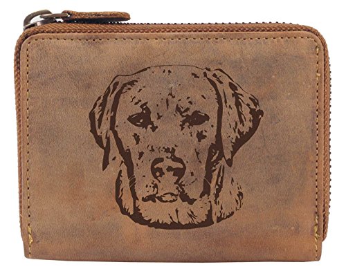 Greenburry Vintage Damen Geldbörse Portemonnaie Braun 13x10x3 cm von Greenburry