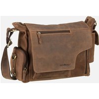 Greenburry  - Vintage New Hunting Bag II Sattelbraun - Crossbody Bag  , 15.1 l von Greenburry