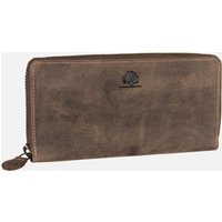 Greenburry  - Vintage RV-Damenbörse Sattelbraun - Portemonnaie  , 0.5 l von Greenburry