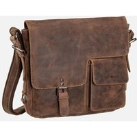 Greenburry  - Vintage Revival Messenger 1913 Sattelbraun - Messenger Bag  , 10.6 l von Greenburry
