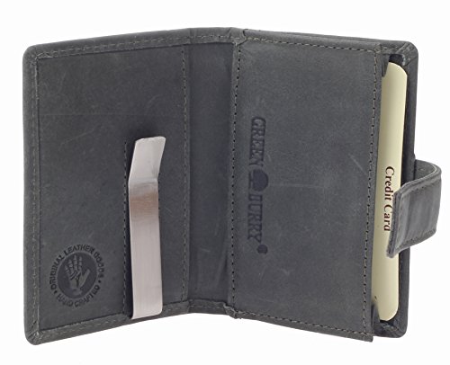Greenburry Vintage Visitenkartenetui RFID Leder 7 cm von Greenburry