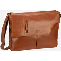 Greenburry - Waxy Vintage A4 Messenger Tobacco Nut - Umhängetasche  , 12 l von Greenburry